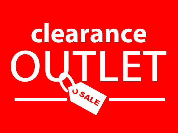 Clearance Outlet Category 600x450