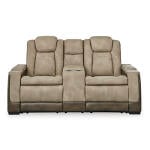 Next-Gen Durapella Power Reclining Loveseat with Console