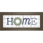 Home w/ Eucalyptus Wreath I