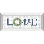 Love w/ Eucalyptus Wreath I