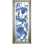 Indigo Chintz VI