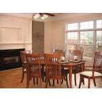 Spencer Solid Straitcut Top Eased Edge Bar Height Table - Image 2