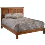 King Low Chest Bed HB - Raised Panel