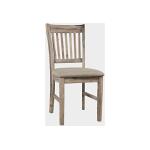 rustic shores desk chair grey wash - Image 2