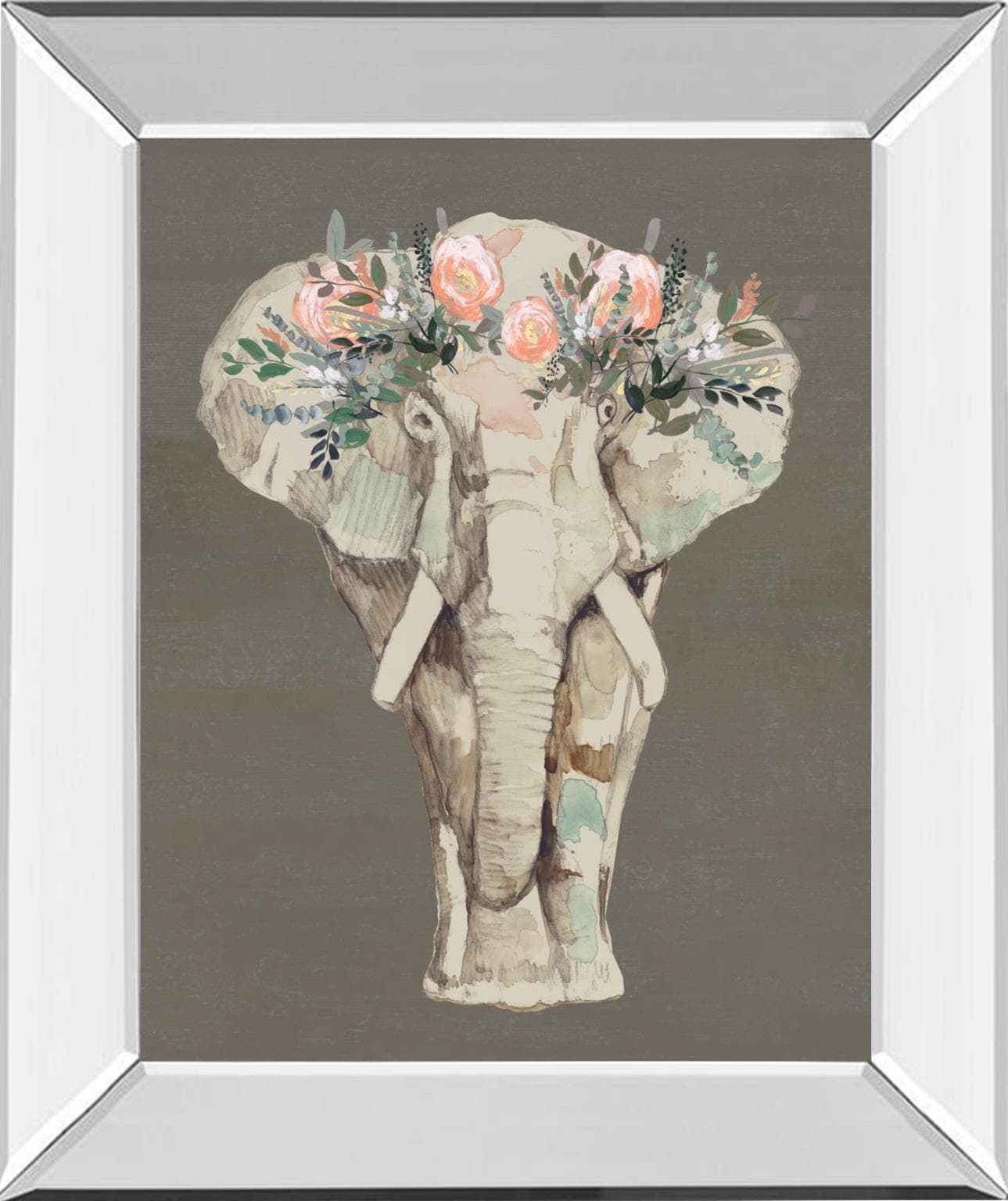 Flower Crown Elephant II Flower Crown Elephant II - Image 1