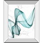 Teal Ribbons I