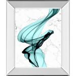 Teal Ribbons I