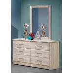 Birch 6 Drawer Double Dresser - Image 2