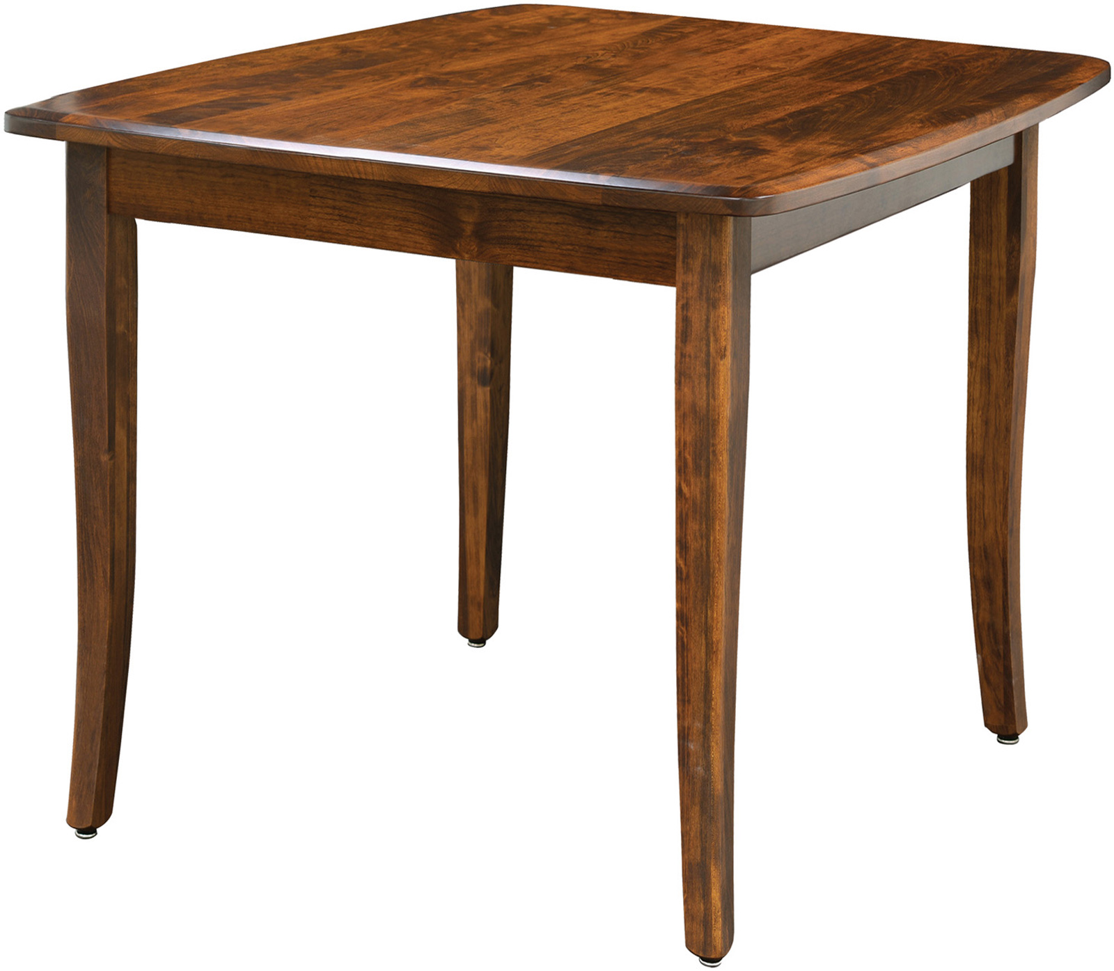 Moderna Top Bevel Edge Dining Table with Shaker Legs Moderna Top Bevel Edge Dining Table with Shaker Legs - Image 1