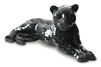 13771c81f3335d41fa1ad9360e00b1be Drice Panther Sculpture - Image 1