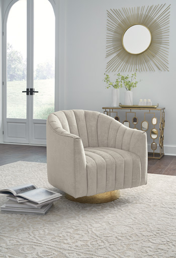 baaf23eda0a38a588c7d8a56e45275ed Penzlin Accent Chair - Image 1