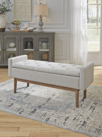09f375dfd650a313bec5372604cfc3b3 Briarson Storage Bench - Image 1