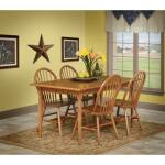 Turned Leg Statesman Top Chamfer Edge Table - Image 2