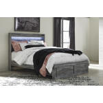 Baystorm Queen Panel Bed with 2 Storage Drawers