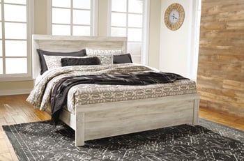 fb0c35bae8dab2aaf2fa351a481d57c0 Bellaby King Panel Bed - Image 1