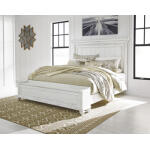 Kanwyn King Panel Bed with Storage Bench