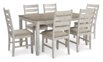 9e01c77da0a7521f3d2ee155d2256dc0 Skempton Dining Table and Chairs (Set of 7) - Image 1