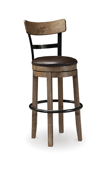ae69bd790af8eb9cbac5b44639b14bad Pinnadel Bar Height Bar Stool - Image 1