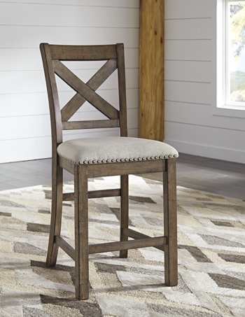 3cbf3fb171819296448cf95bc6c41877 Moriville Counter Height Bar Stool - Image 1