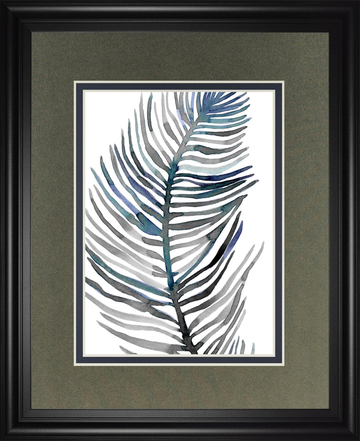 Blue Feathered Palm III Blue Feathered Palm III - Image 1