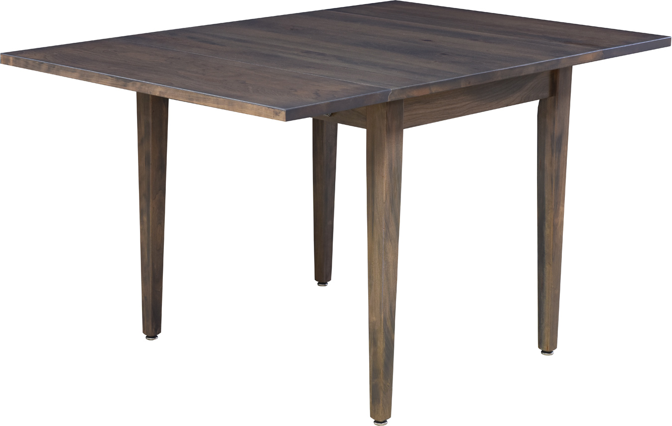 Straitcut Top Eased Edge Table w Drop Leaves Straitcut Top Eased Edge Table w Drop Leaves - Image 1