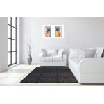 Hand Painted Textured Canvas in Frame (Set) - Image 2