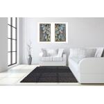 Hand Painted Textured Canvas in Frame - Image 2