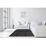 Hand Painted Textured Canvas W/ Foil in Frame (Set) - Image 2