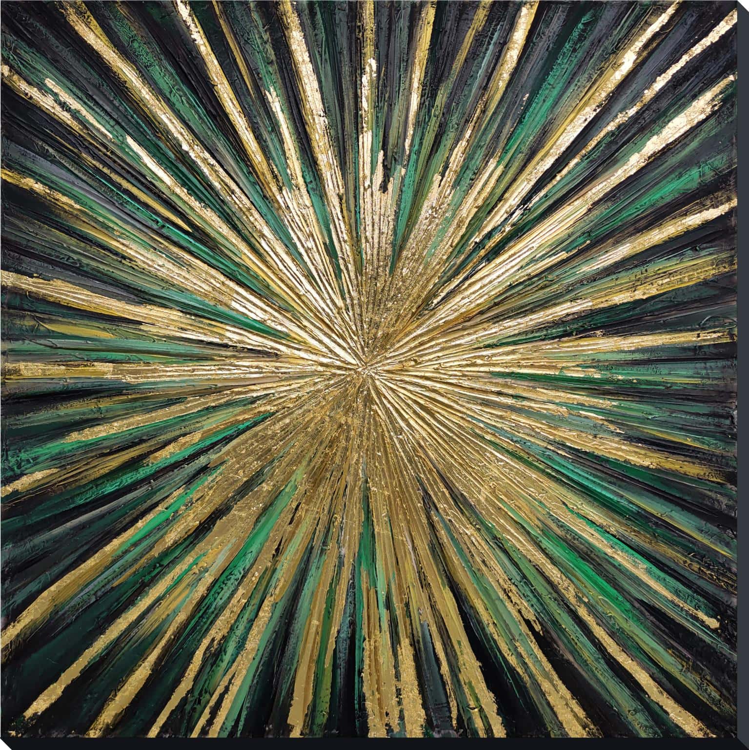 Hand Painted Textured Canvas Hand Painted Textured Canvas - Image 1