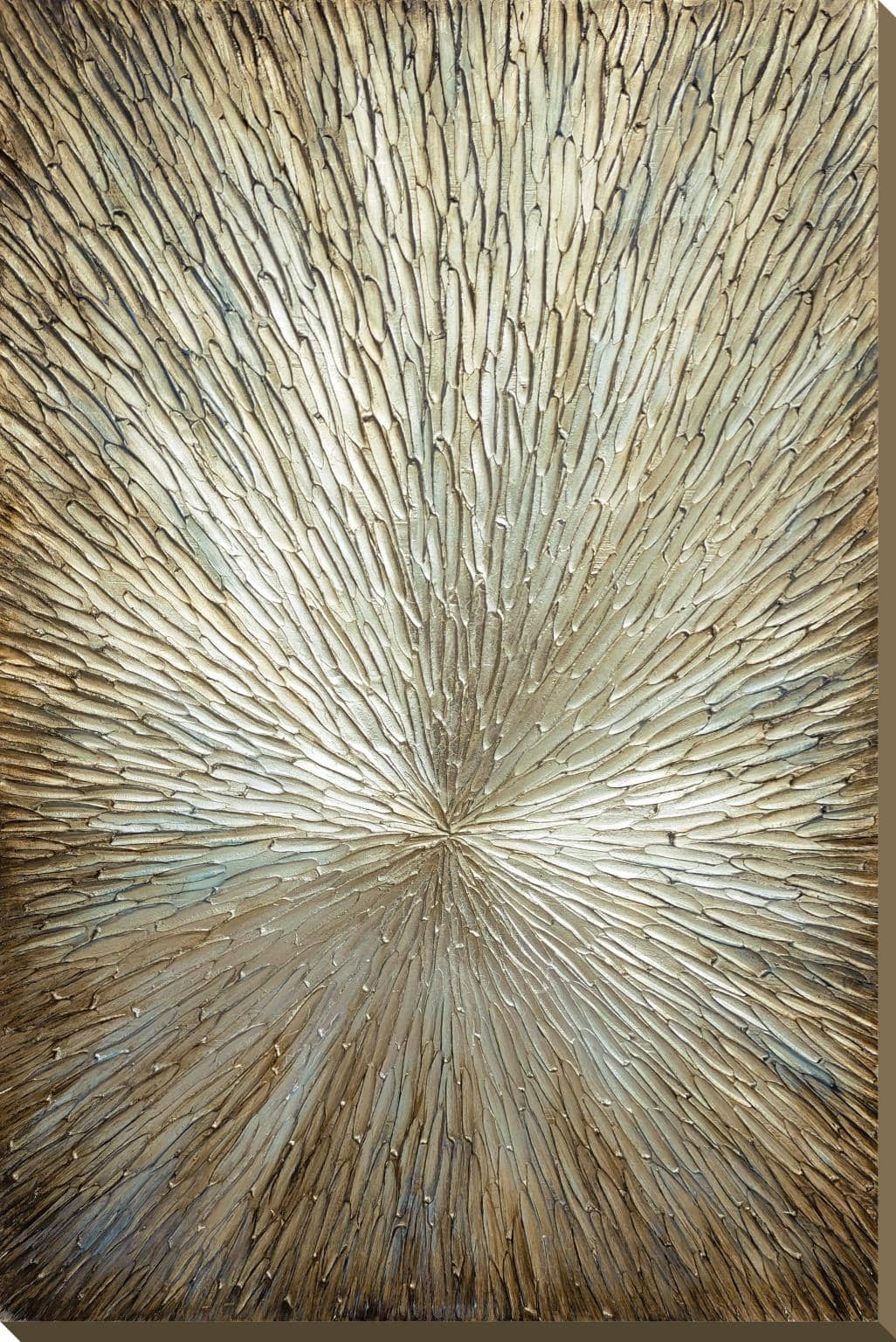 Hand Painted Textured Canvas Hand Painted Textured Canvas - Image 1