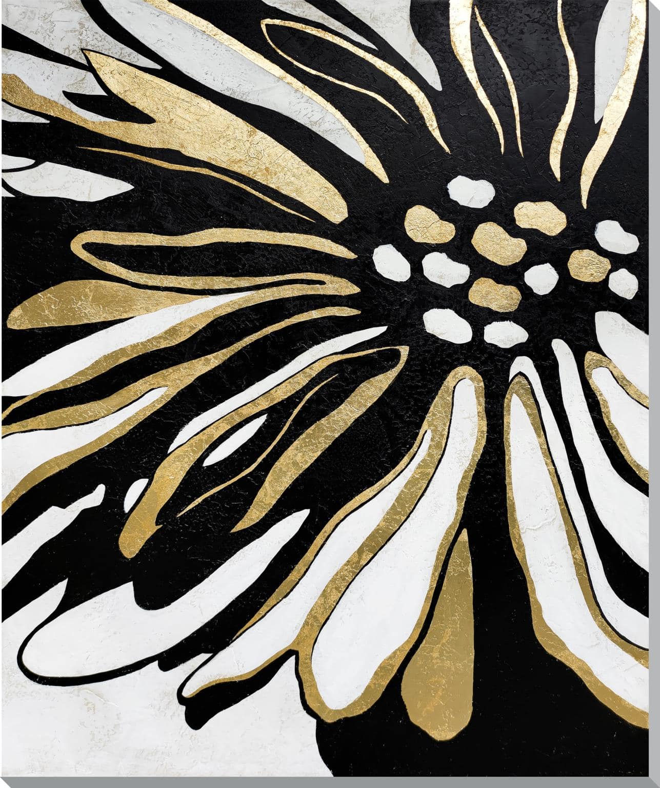 Hand Painted Textured Canvas Hand Painted Textured Canvas - Image 1