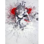 Hand Painted Textured Canvas