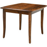 Solid Moderna Top Bevel Edge Counter Height Table