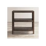 Global Archive Clark Slatted Bookcase Burnished Chestnut