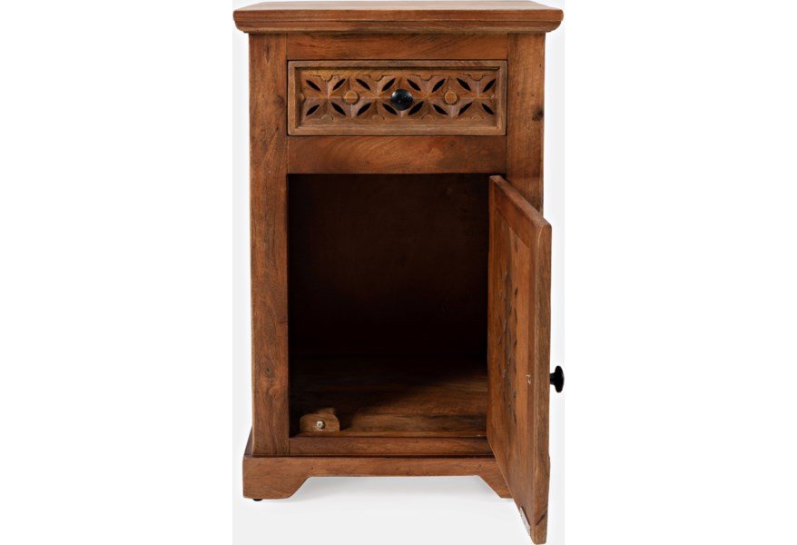 Global Archive Decker Cabinet Accent Table Brown - Image 2