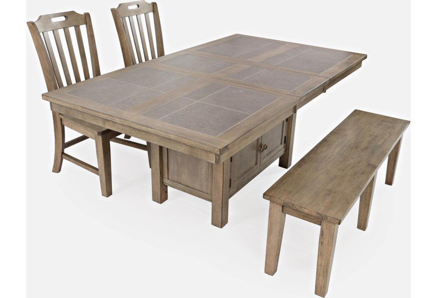 Prescott Park Collection 4-Piece Dining Table And Chair Set - Image 2