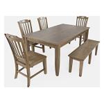 Prescott Park Collection 6-Piece Dining Table And Chair Set - Image 2