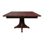 652 Mission Single Pedestal Dining Table