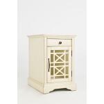 Craftsman Power Chairside Table Antique Cream - Image 3
