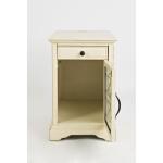 Craftsman Power Chairside Table Antique Cream - Image 4