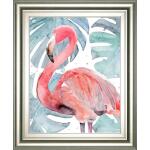 Flamingo Splash II BY Annie Warren