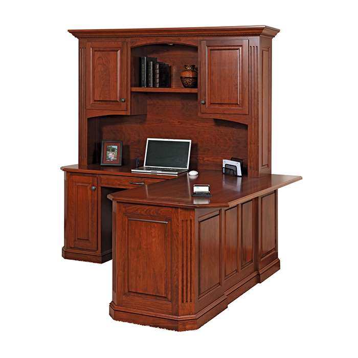 Buckingham Corner Desk With Hutch Top Buckingham Corner Desk With Hutch Top - Image 1