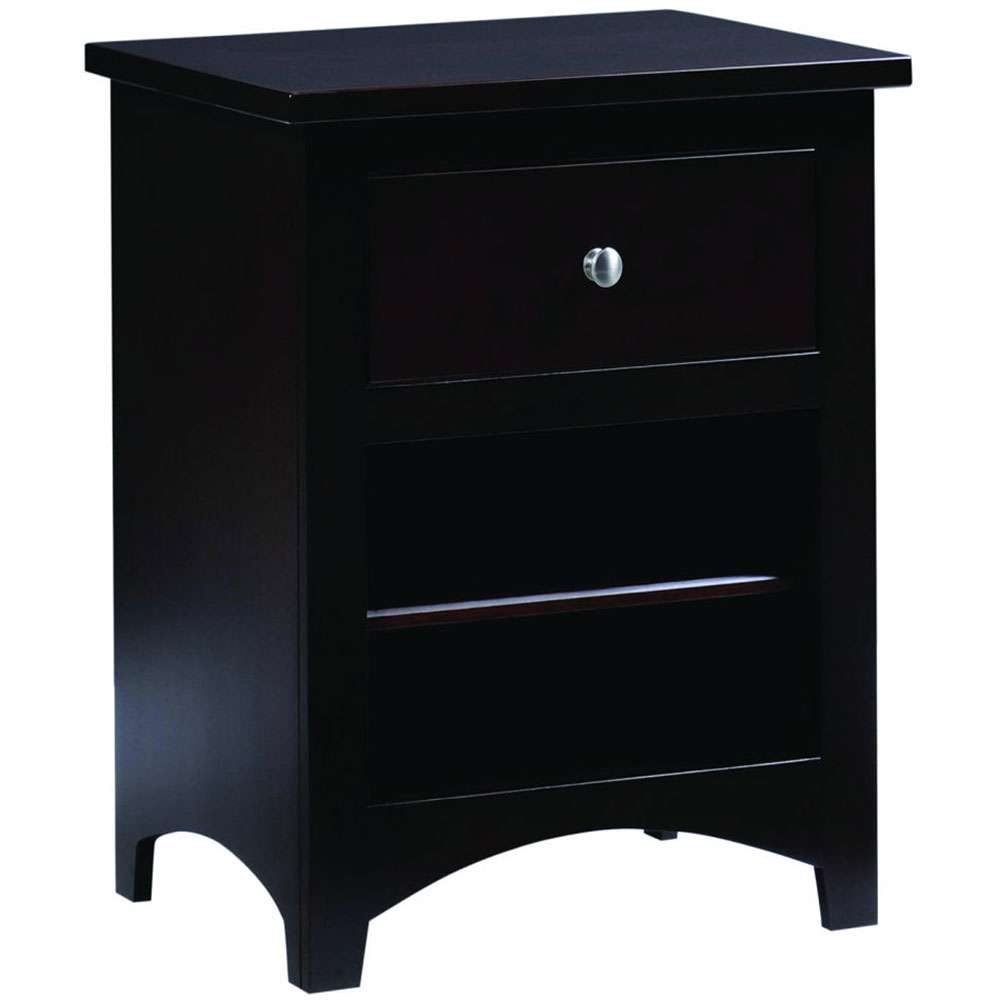 Ellington 1 Drawer Nightstand – 1 Shelf Ellington 1 Drawer Nightstand – 1 Shelf - Image 1