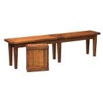 Denver 4ft Dining Table Bench