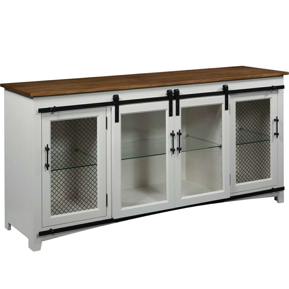 Keystone 4 Door Server W/ Sliding Doors Keystone 4 Door Server W/ Sliding Doors - Image 1