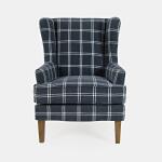 Lacroix Accent Chair Navy