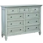 Legacy Village 9 Drawer Tall Dresser