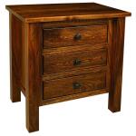 Lindholt 3 Drawer Nightstand