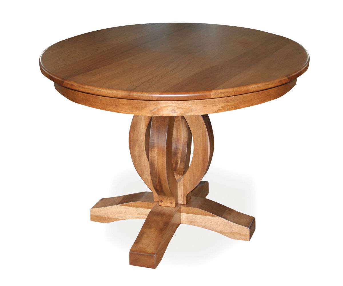 Master Single Pedestal Dining Table Master Single Pedestal Dining Table - Image 1