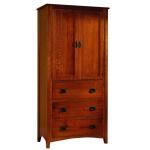 Mission Antique Armoire